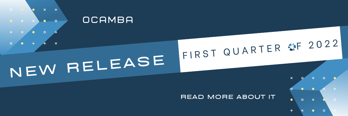New release First quarter of 2022 Ocamba